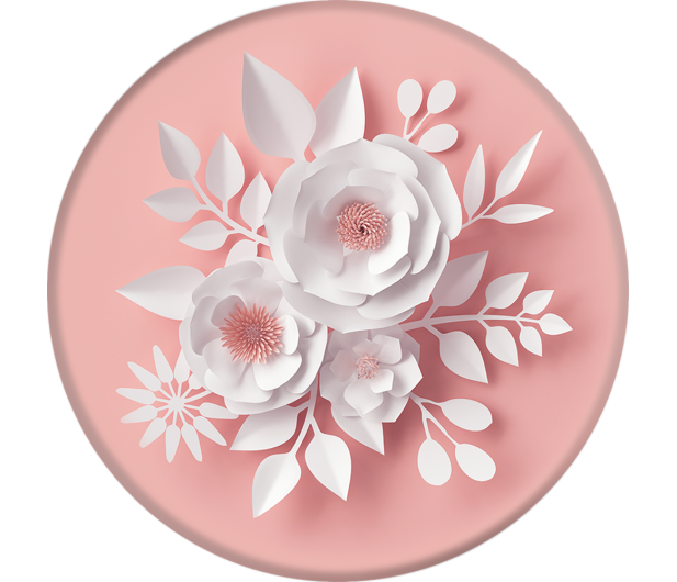 Uchwyt i podstawka do telefonu (Paper Flowers) - 1459162 - zdjęcie 2